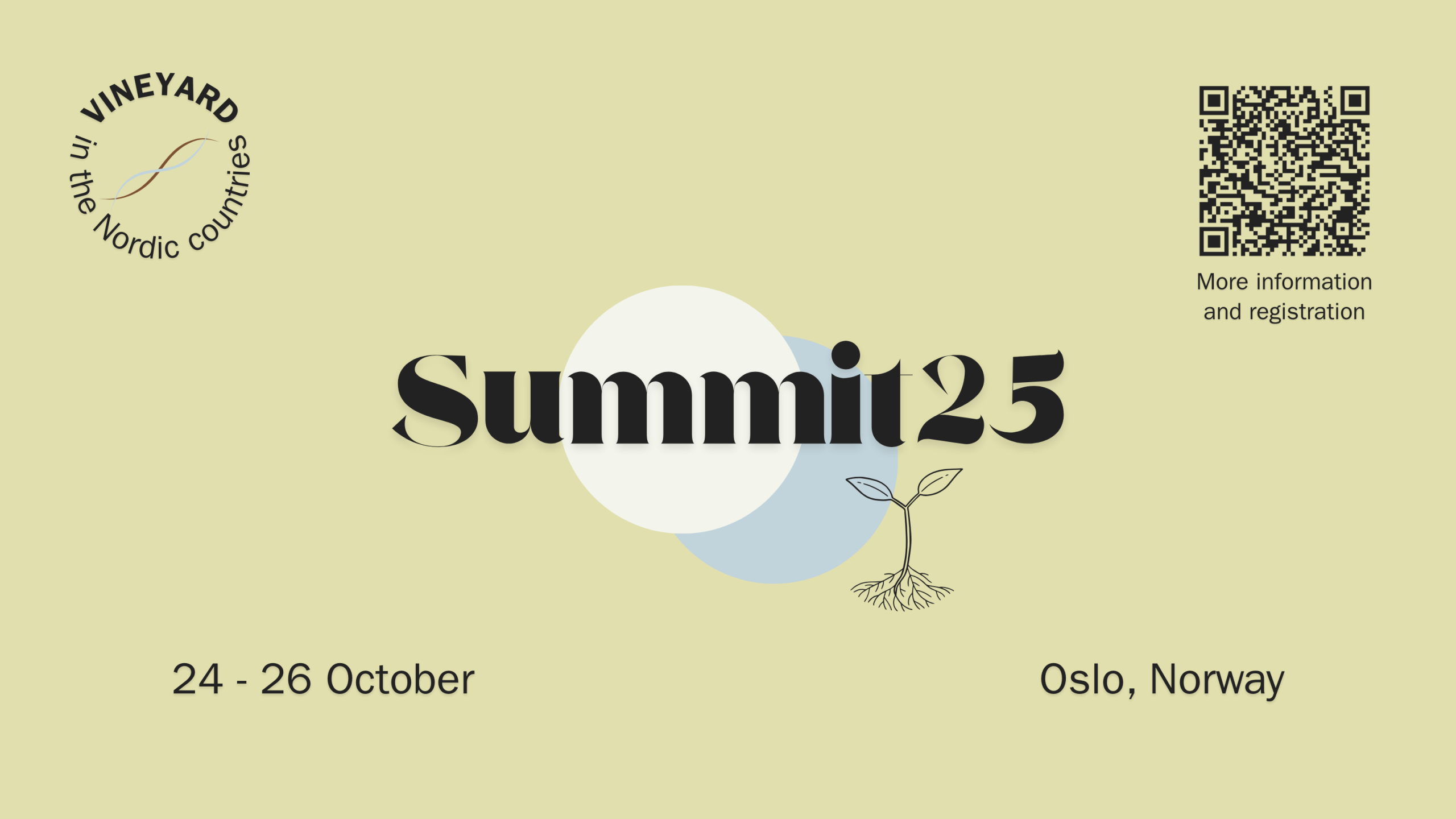 Vineyard Nordic Oslo Your Kingdom Come Summit 2025
