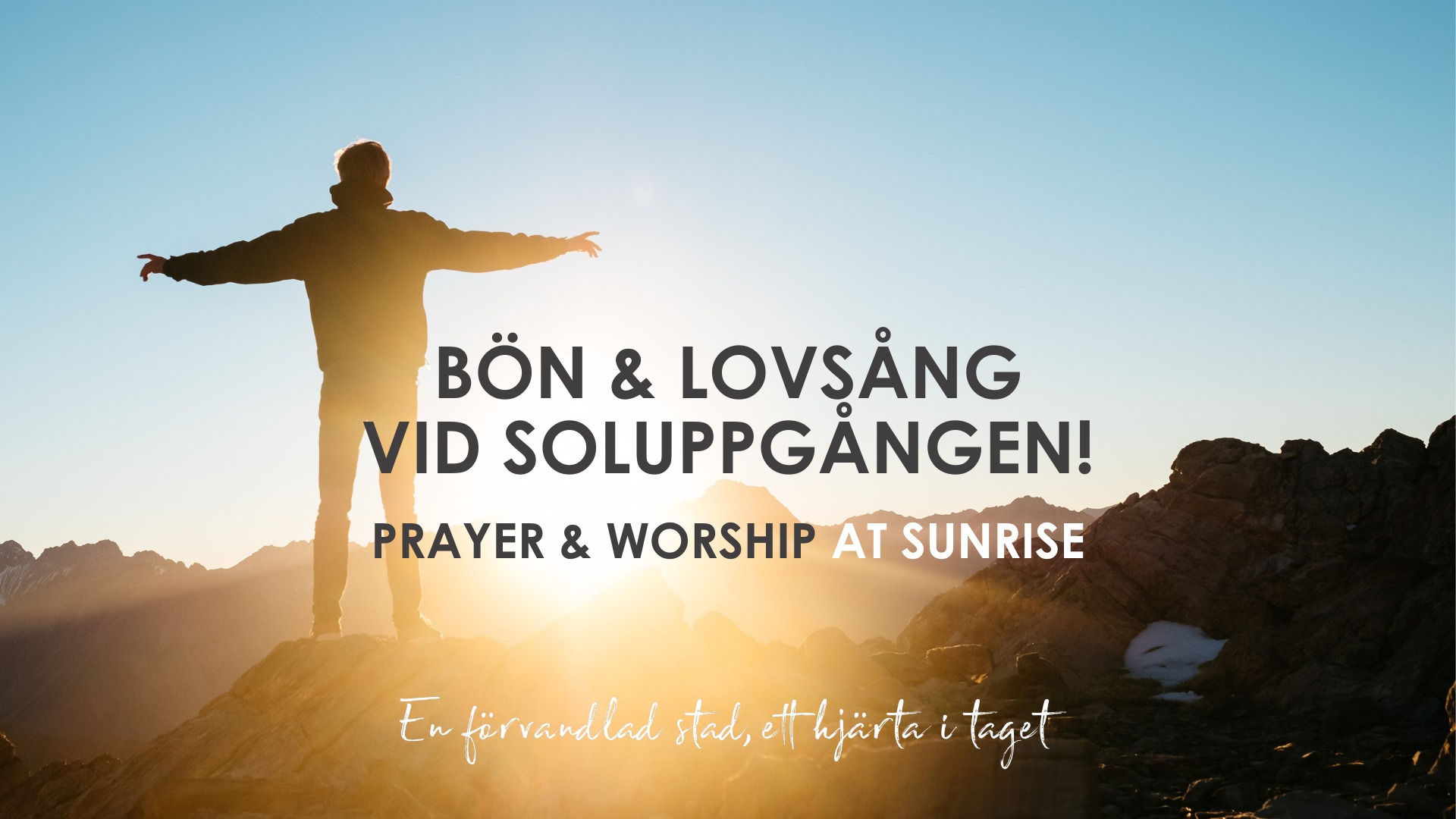 bön lovsång påskdagen soluppgången